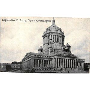 Legislative Building Olympia Washington Postcard Travel Souvenir Unposted